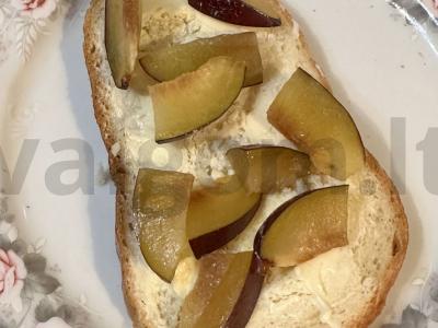 Saldžioji brusketė su makadamijos riešutais ir vaisiais Žingsnis 3