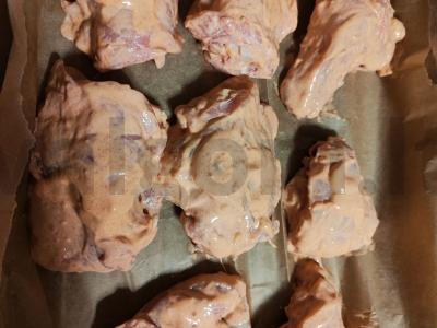 Aštrus vištienos patiekalas su kimchi padažu Žingsnis 4