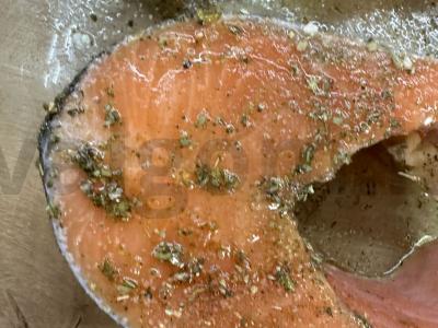 Upėtakis, keptas su provanso žolelėmis ir paprika Žingsnis 2