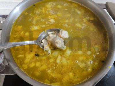 Sriuba su makaronais ir kalakutiena Žingsnis 7