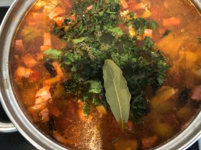 Labai skani soljanka Žingsnis 12