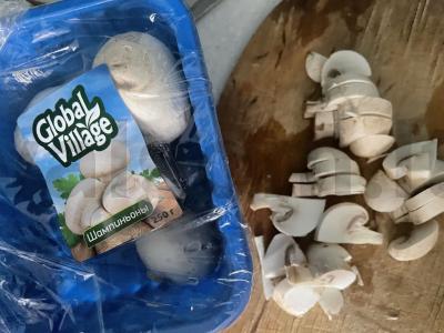 Pasta „Gribų“ su baziliku Žingsnis 4