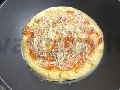 Tortilija su dešra ir kiaušiniu pusryčiams Žingsnis 5