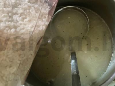 Vištienos sriuba „Risinė“ Žingsnis 7