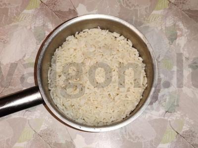 Salotas „Sahalinas“ Žingsnis 1