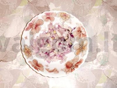 Salotas „Sahalinas“ Žingsnis 3