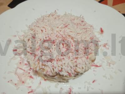 Salotos su putassu ir garstyčių padažu Žingsnis 10