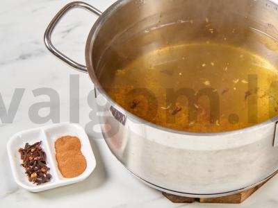 Kriaušių tortas Žingsnis 1