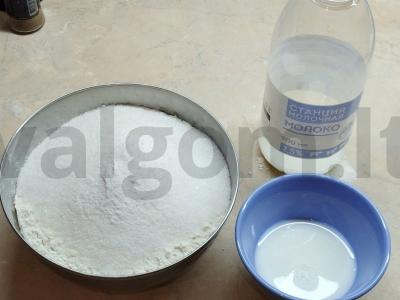 Birūs sausainiai su ciberžole Žingsnis 2