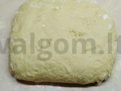 Birūs sausainiai su ciberžole Žingsnis 5