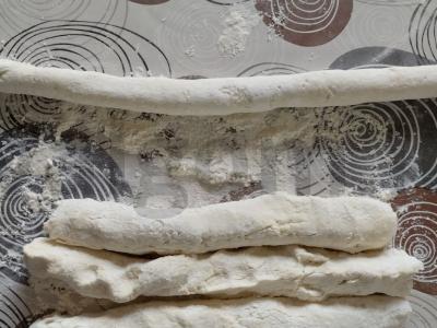 Patingėlių virtinukai su sūriu Žingsnis 5