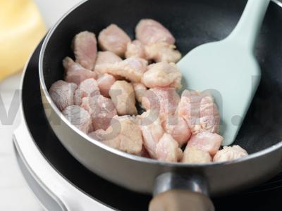 Troškinta pupelė su mėsa Žingsnis 3