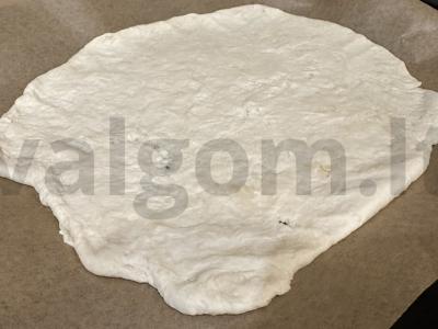 Pica ant greito tešlos Žingsnis 9