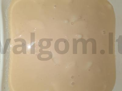 Šarlotė su kriaušėmis ir obuoliais Žingsnis 7