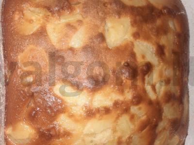 Šarlotė su kriaušėmis ir obuoliais Žingsnis 8