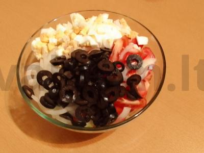 Viduržemio jūros salotos Žingsnis 5