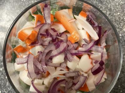 Salotas „Vyrų kaprizas“ Žingsnis 4