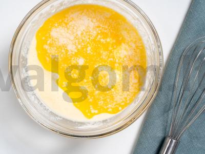 Vaisių ir šokolado keksiukai Žingsnis 4