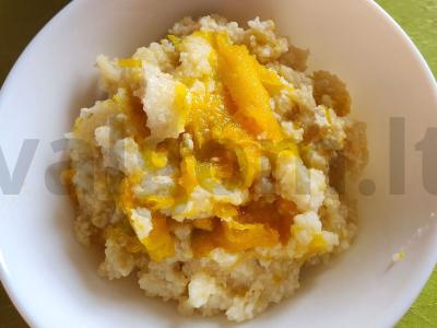 Kasha moliūge „Pelenė“ pagrindine nuotrauka