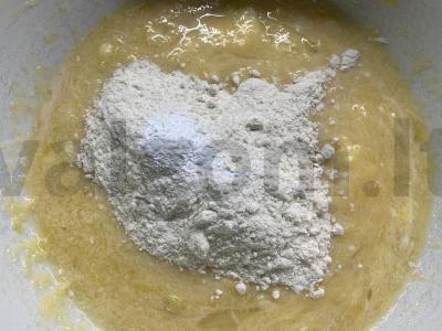 Moliūgų vafliai elektrinėje vaflinėje Žingsnis 3