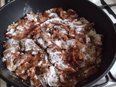 Kepta jautienos kepenėlė Žingsnis 4