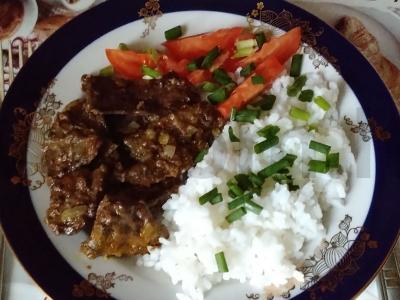 Kepta jautienos kepenėlė pagrindine nuotrauka