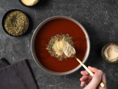 Kotelčių ir orzo apkepas Žingsnis 2