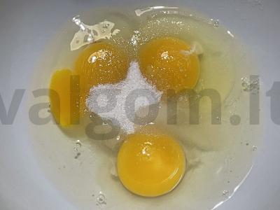 Blynai su varške ir cukraus pudra Žingsnis 1