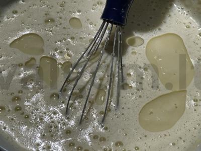 Blynai su varške ir cukraus pudra Žingsnis 4