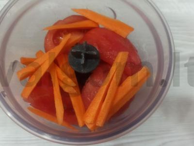 Lečo su mėsa Žingsnis 1