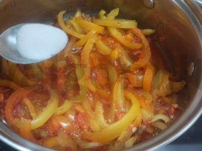 Lečo su mėsa Žingsnis 4