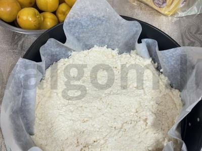 Abrikosų pyragas Žingsnis 3