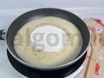 Grietinėlės padažas „Bešamelis“ Žingsnis 6