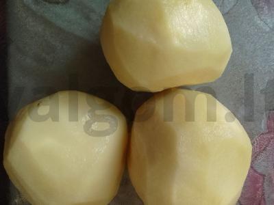 Bulvės pomidorų ir sojų padaže Žingsnis 5