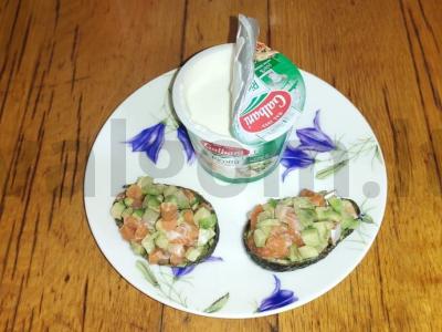 Salotas „Valtys“ su ožkos rikota Žingsnis 4