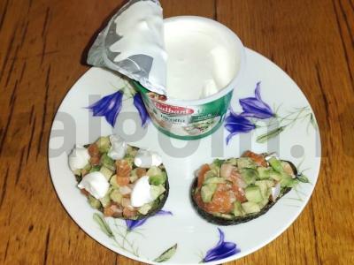 Salotas „Valtys“ su ožkos rikota Žingsnis 5