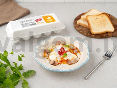 Kiaušiniai pagal Turkiją pagrindine nuotrauka