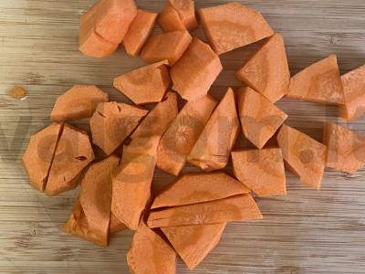 Vištienos kojos su ryžiais ir daržovėmis Žingsnis 2