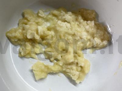 Blynai su avižomis ir bananais Žingsnis 1