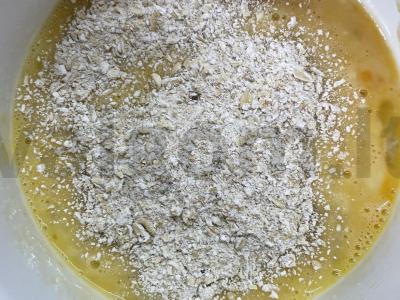 Blynai su avižomis ir bananais Žingsnis 3