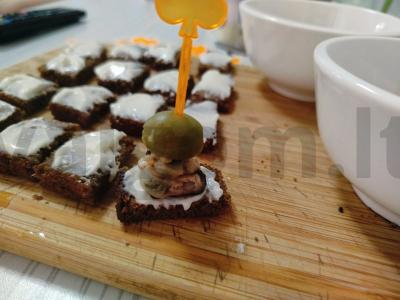 Kanarė su alyvuogėmis ir midijomis Žingsnis 4