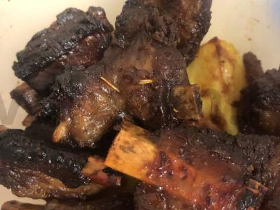 Kiaulienos šonkauliai sojų padaže Žingsnis 5