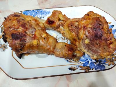 Kepta kalakutų blauzda maiše Žingsnis 5