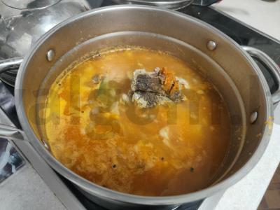 Kopūstų ir salierų sriuba Žingsnis 4