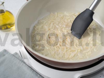 Ryžiai su cukinijomis ir karčiu Žingsnis 4