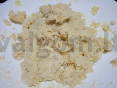 Bulvių drakonas su pievagrybiais Žingsnis 4