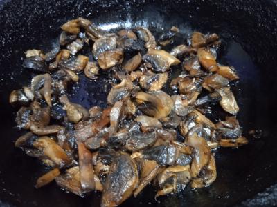 Bulvių drakonas su pievagrybiais Žingsnis 6