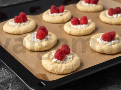 Varškėčių su varške Žingsnis 6