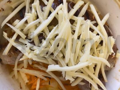 Kumpiai ant morkų ir svogūnų pagalvėlės Žingsnis 7