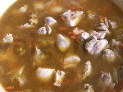 Nudegta su mėsa Žingsnis 5